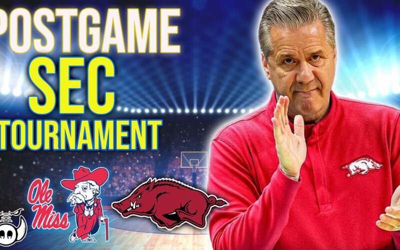 HOGS SURVIVE AND ADVANCE TO SEC CHAMPIONSHIP GAME!! — Arkansas Basketball Podcast | Tusk Talk With Ty