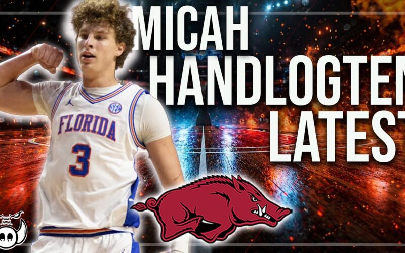 Micah Handlogten LATEST! + Another Visitor In Fayetteville — Arkansas Basketball Podcast | Tusk Talk With Ty
