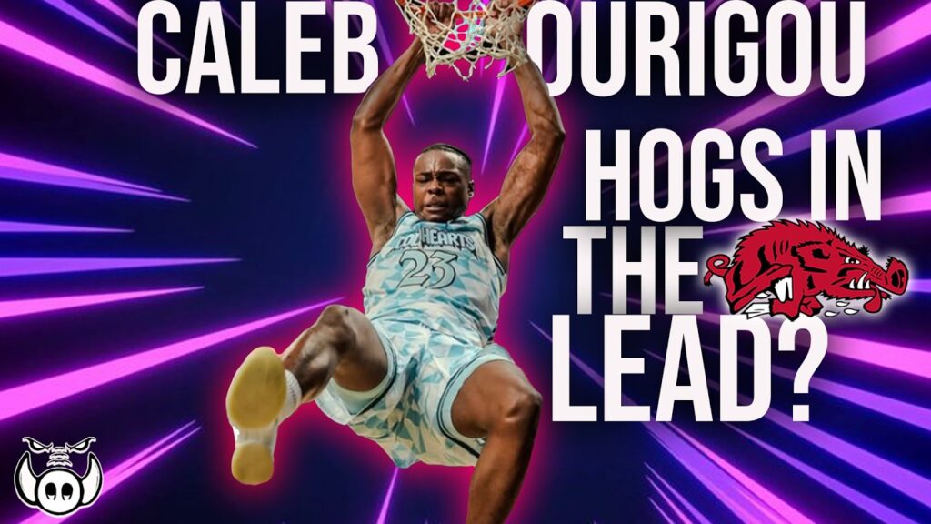 HOGS IN THE LEAD FOR Caleb Ourigou!? + John Calipari Gives Update On Team — Arkansas Basketball Podcast | Tusk Talk With Ty