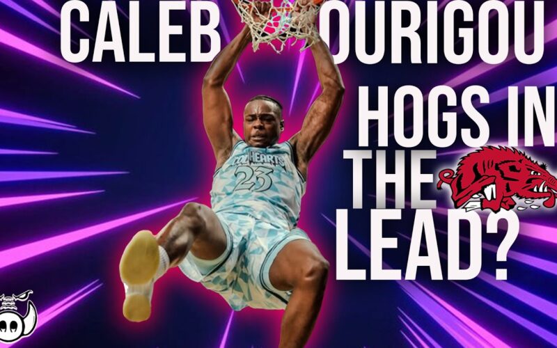HOGS IN THE LEAD FOR Caleb Ourigou!? + John Calipari Gives Update On Team