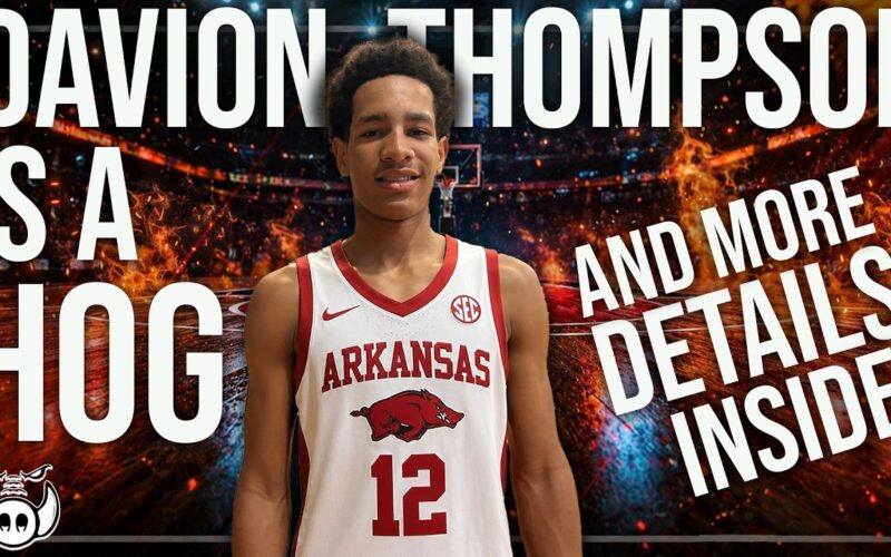 Davion Thompson Picks THE HOGS