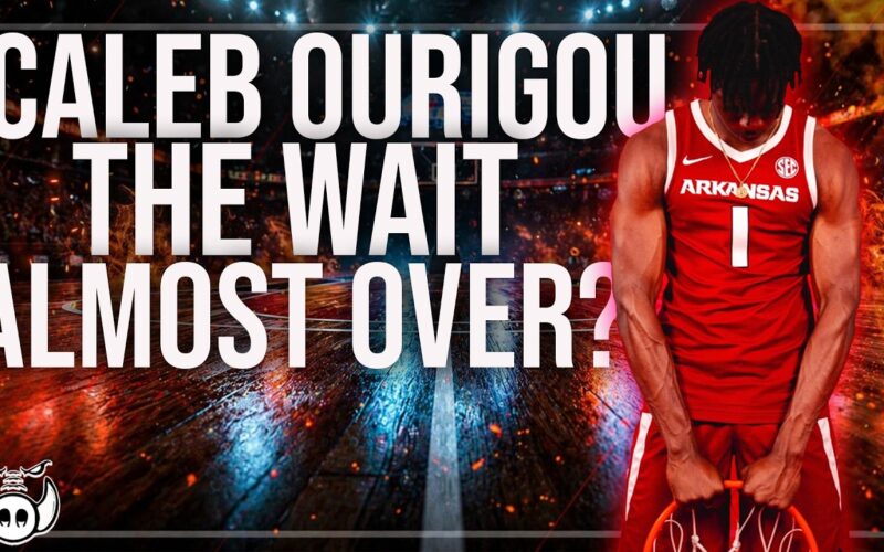 Caleb Ourigou Wait Almost Over? + 5 Star Likes Hogs