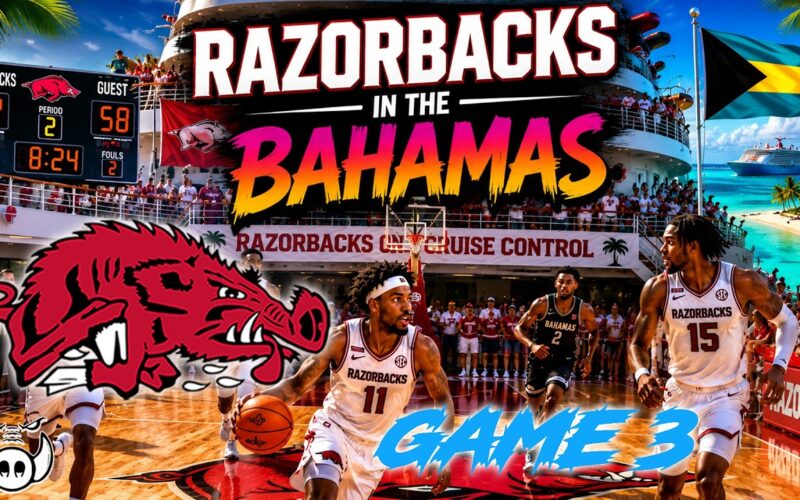 Arkansas Hoops In Bahamas POSTGAME No.3