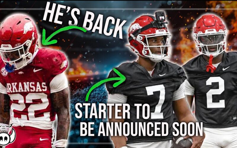 Hog QB1 Will Be Announced Soon + Yes Wooden Is Back