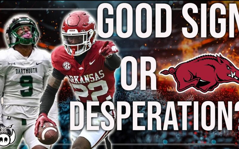Arkansas A Good Sign Or Desperate? + Hogs Stacked At This Position