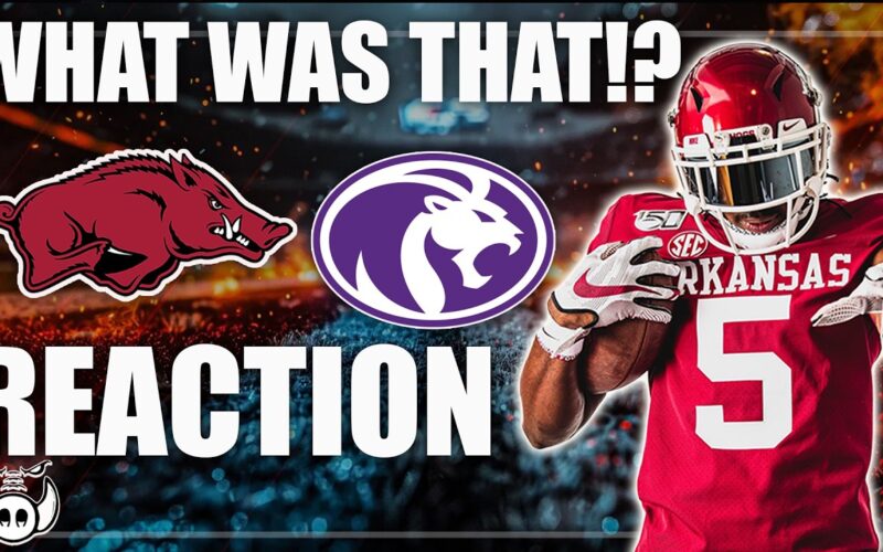HARD TO WATCH HOGS Defeat North Alabama